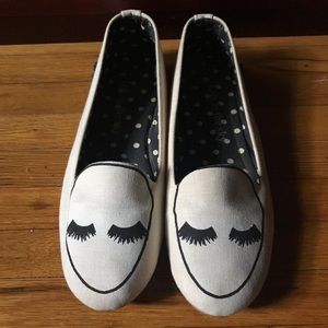 Loly in the sky Eyelash Loafers
